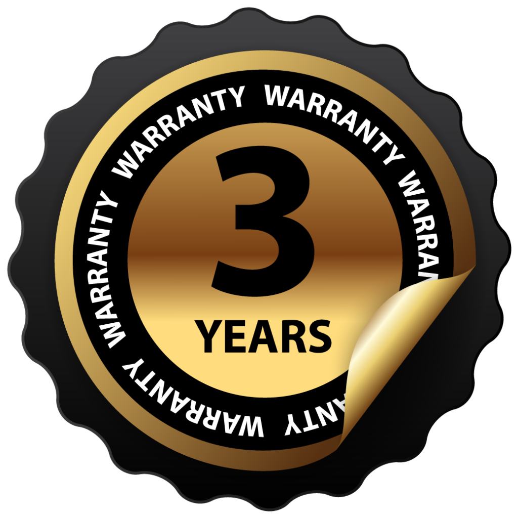 3-year warranty badge — High Power Pro Painting